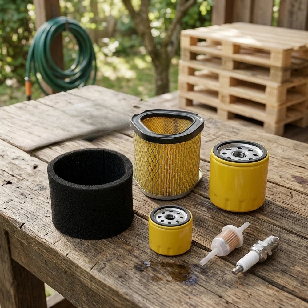 Air Filter Oil Filter Fuel Filter Spark for Kit for Deer For L110 and For Pro Small Engines Supporting 11 Through 16