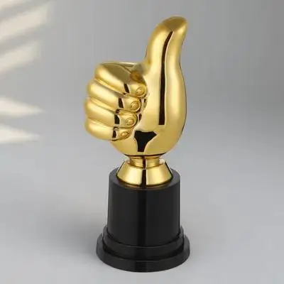 

Plastic Award Thumb Small For Party Favor Football Soccer Trophy Classroom Supplies Trophy Decor Competition Winner
