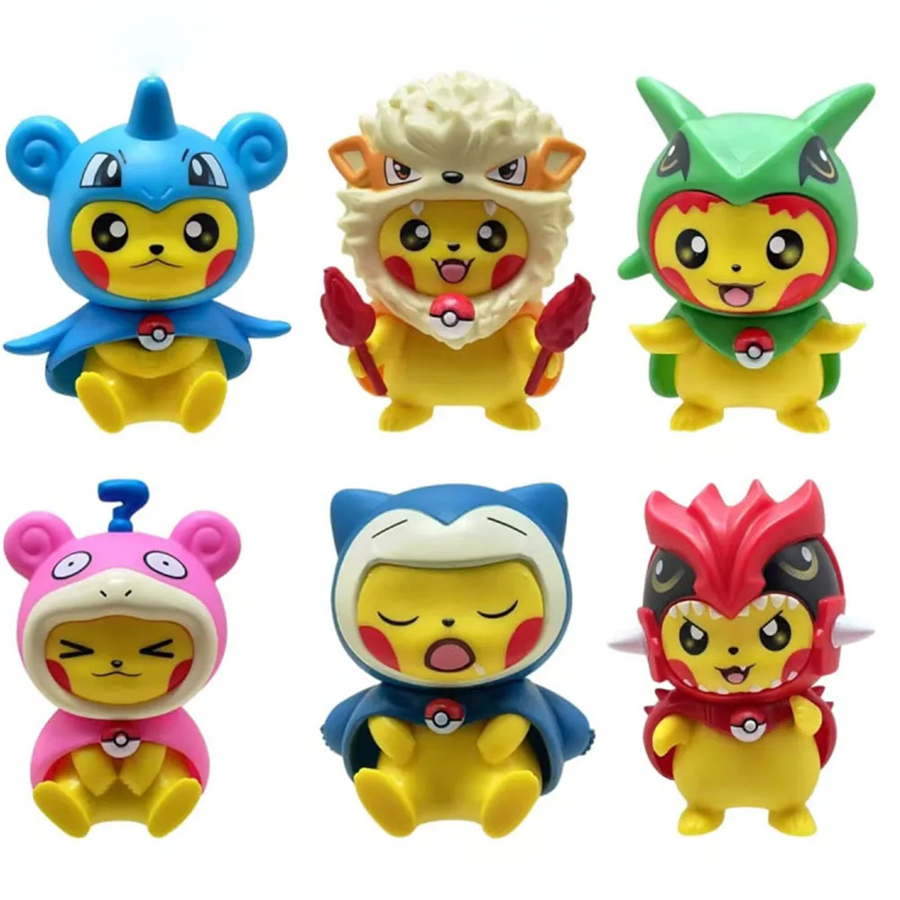 10CM Anime Spiel Übersetzer Pikachu Figur Taschenmonster Animation Nette Modell Spielzeug Geschenke Sammlung Dekoration Ornamente PVC