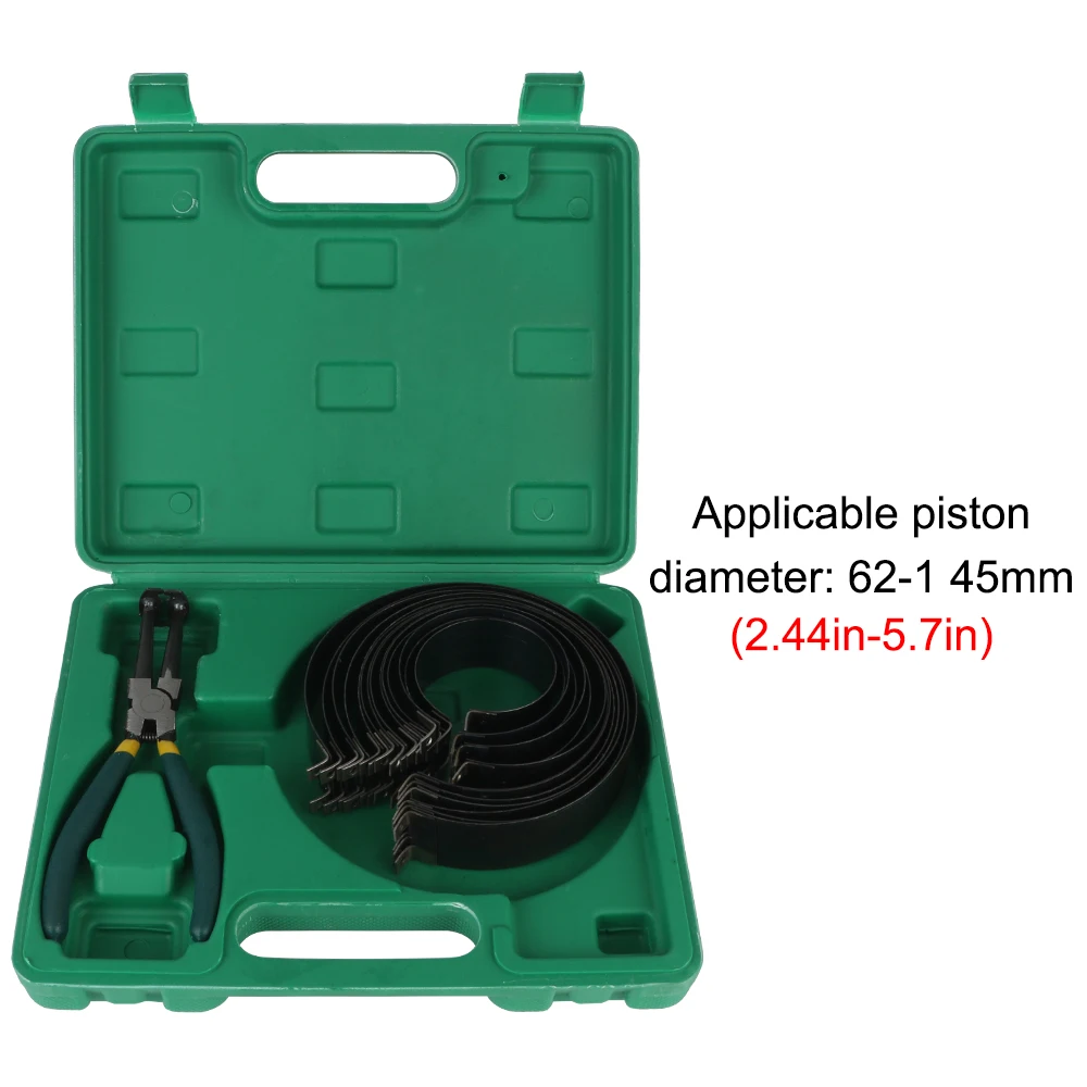 Piston Ring Clamp Piston Pliers Set Assembly Pliers Hoop Compressor Auto Accessories Car Piston Ring Assembly Tightening Tools