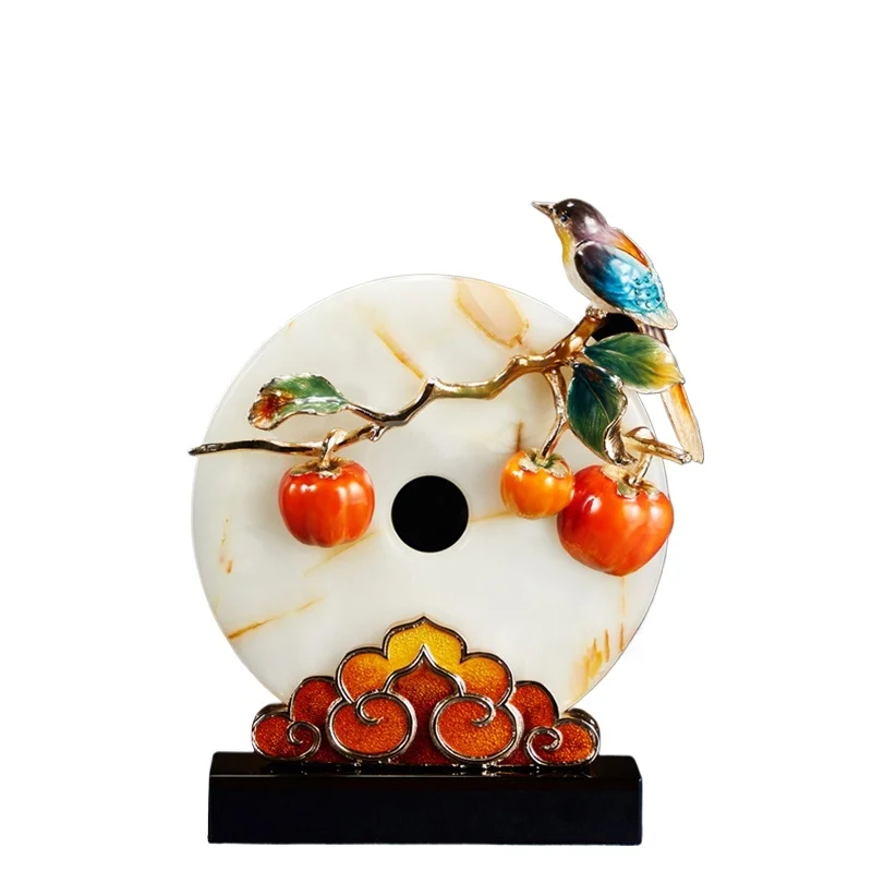 

New Chinese high-end ornaments, there are fish every year, koi safety buckles, decorations, housewarming opening gifts