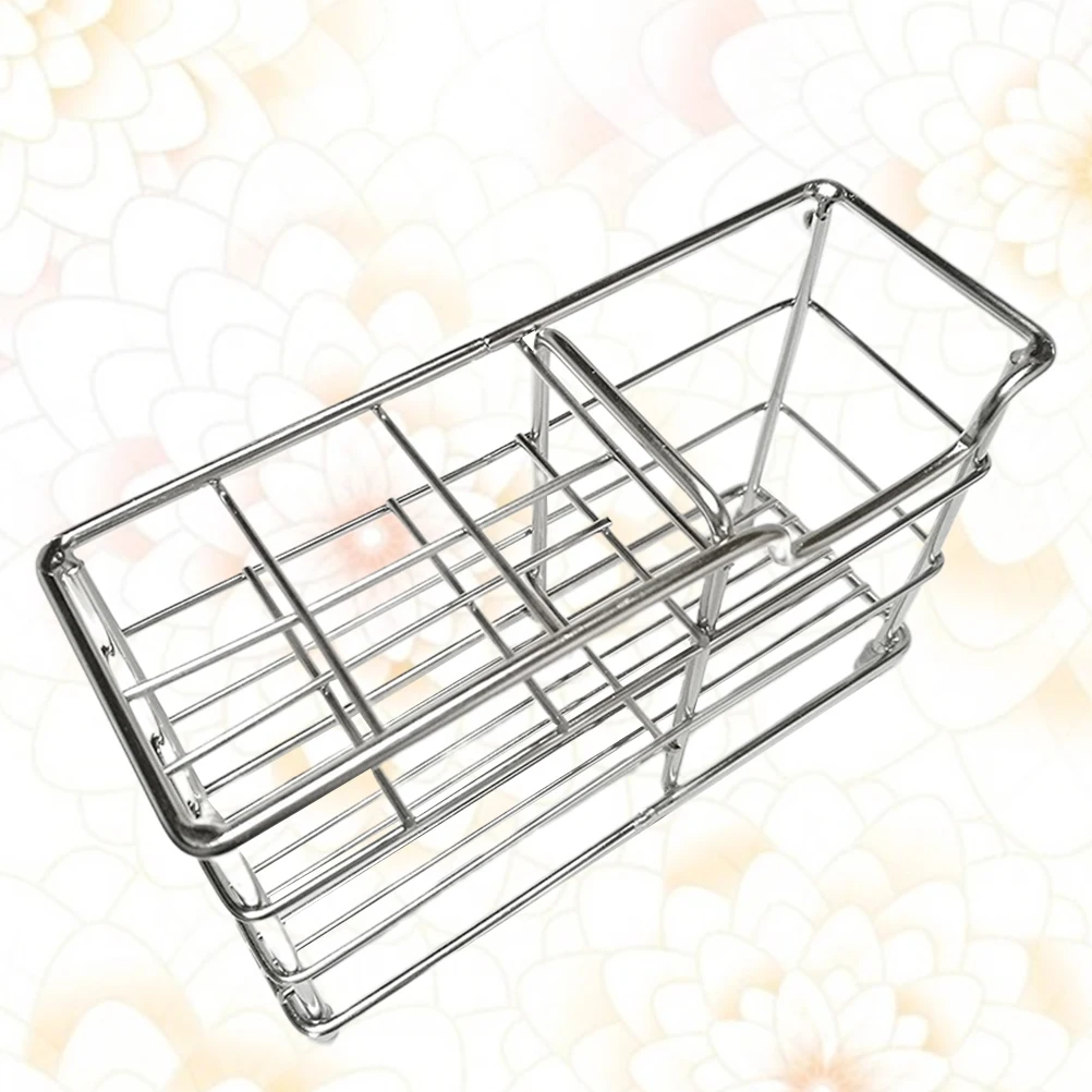 

Stainless Steel Toothbrush Holder for Toothpaste Storage Bathroom Organizer Rack Metal Mountable Brush Stand Holder