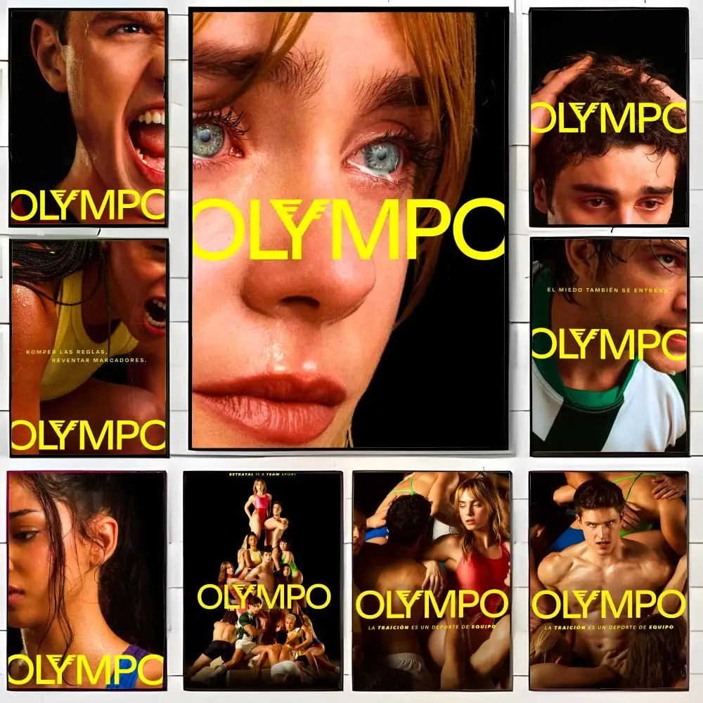 Póster de arte para pared con diseño de deportes extremos, juego competitivo, 0-Olympo, póster decorativo, decoración del hogar, regalo, sin marco