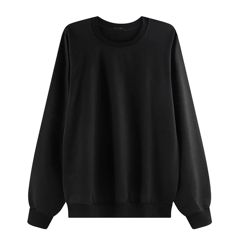 

Женская однотонная спортивная одежда с капюшоном на весну, осень и зиму, теплая повседневная уличная модная верхняя одежда свободного кроя с длинными рукавами