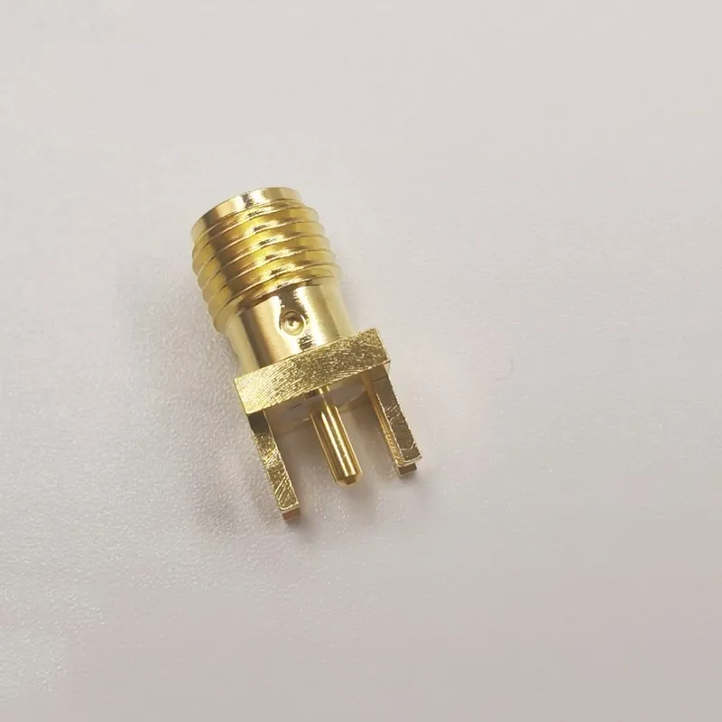 SMA-J-P-H-ST-EM1 Impedance 50 Ohm 20Ghz Gold Plated RF Coaxial Connector