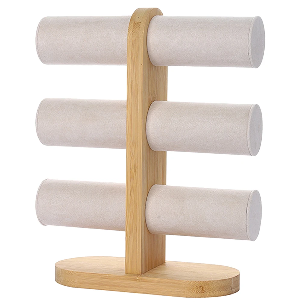 Watch Stand Jewelry Storage Rack Bracelet Holder Flannel Display for Selling Scrunchie Stand Accessories Bracelets Watch Display
