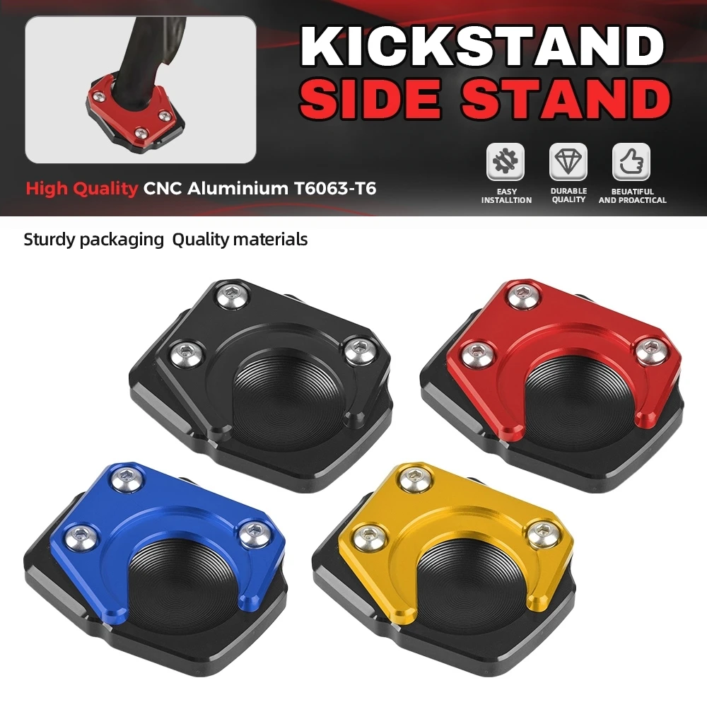 FOR Aprilia GPR150 GPR125 GPR 150 125 Motorcycle Kickstand Foot Side Stand Enlarge Extension Pad Support Plate Accessories