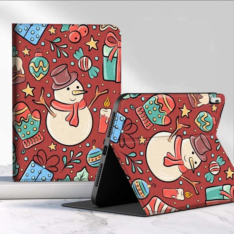 

Santa reindeer snowman gifts For Samsung Galaxy Tab S11 S10 S9 S8 A8 A9 A11 10.9 8.7 10.1 Plus Tablet Case