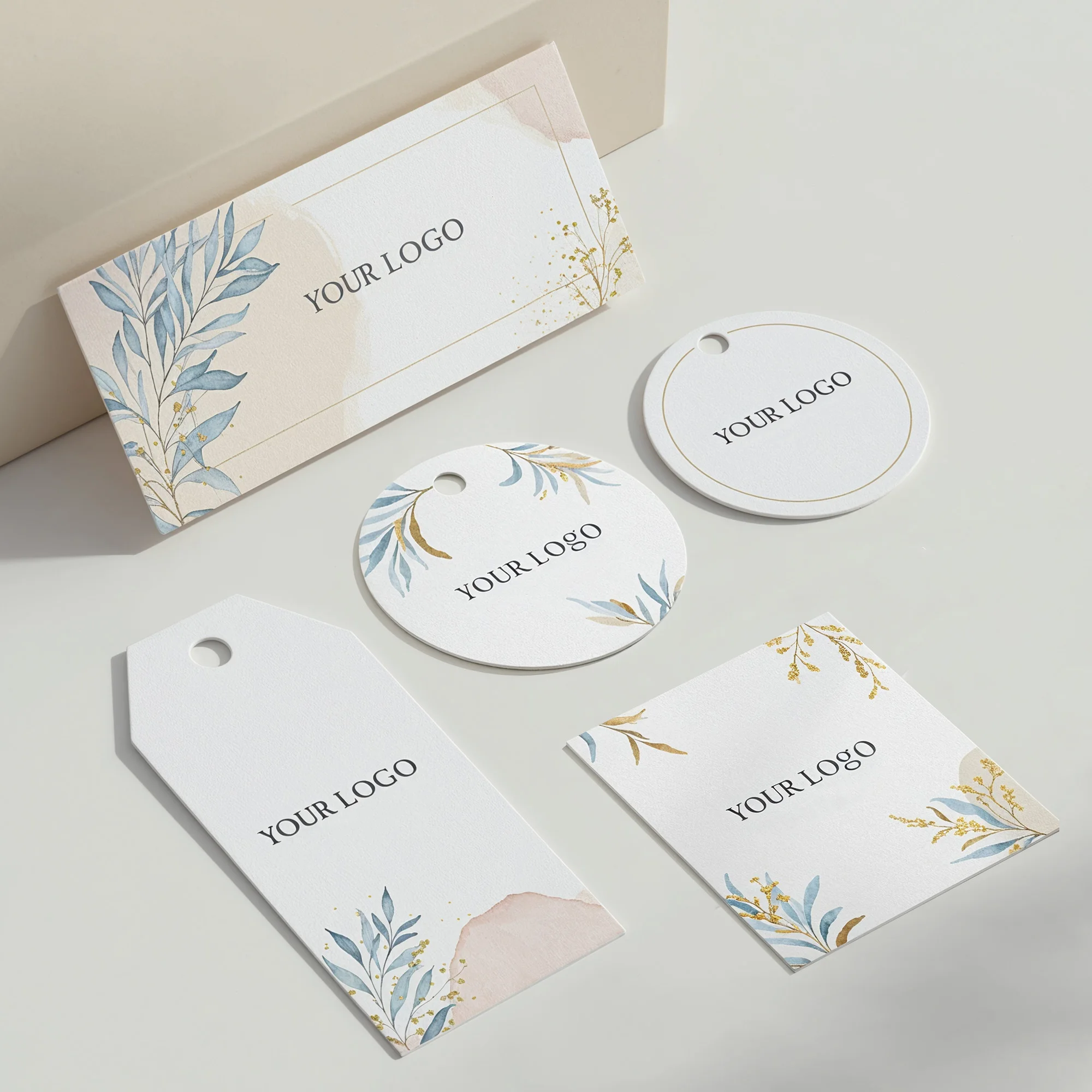 100pcs Custom Tags for Clothes Personalized Hang Tags for Wedding Thank You Gift Tags for Birthdays Bridal showers Christmas - view 4