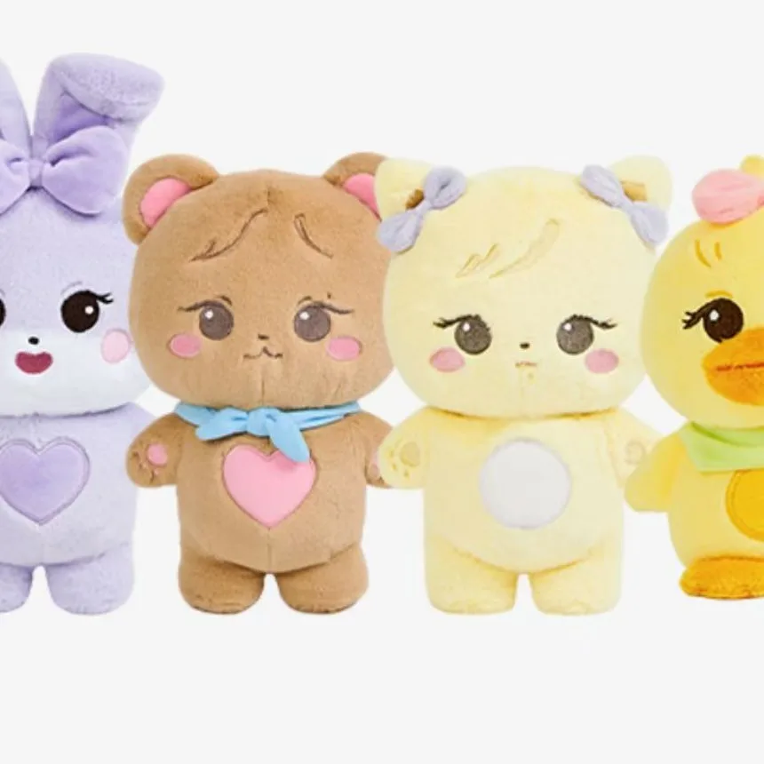 New Pink Plush Doll BORN PINK World Tour Official Plushies Jennie Lisa Rose Jisoo Kawaii Stuffed Animals Toys good quality