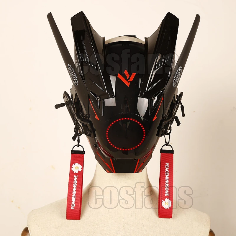 

Bar Gothic Knight Mask Cosplay Technology Machinery Helmet Performance Punk Props Gloves Stage Catwalk Accessories Show Gifts