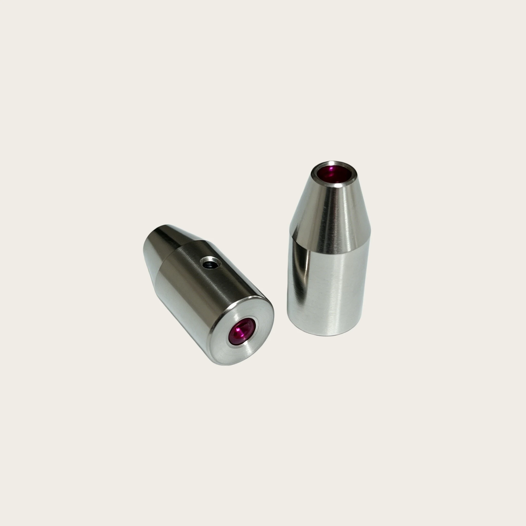 C140D EDM Drill Guide Lengthened Ceramic Ruby Eyelet, EDM Punching Machine Spare Parts 25mm 42mm