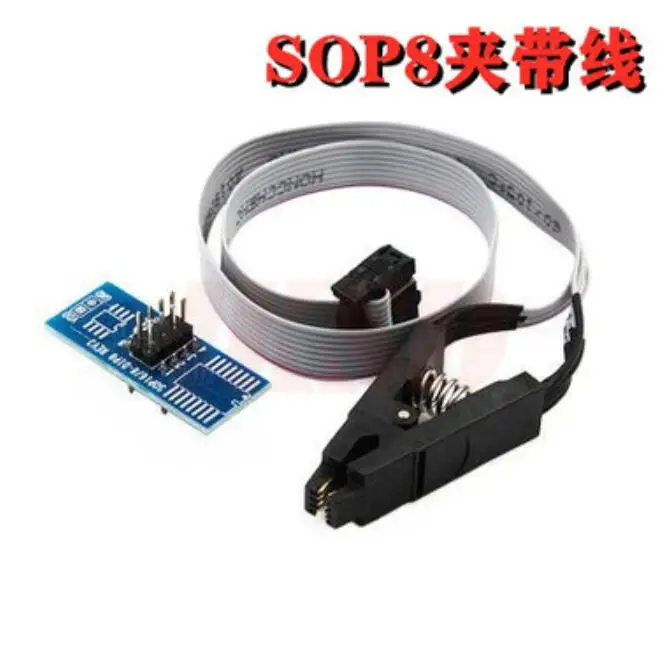 Pembongkaran alat Gratis uji penjepit SOP8/16 IC lebar dan sempit Burner