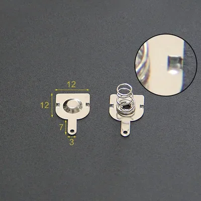 YYT 20PCS Frühling blatt AA 12*12/26,5/27,5/28MM kontakt blatt batterie box positive und negative blätter 0,3 MM eisen + vernickelung