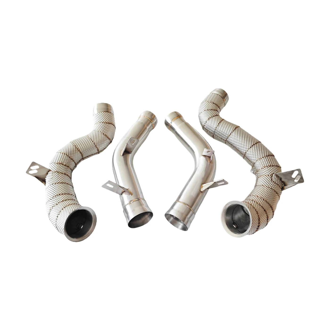 Catted Heatshield For Mercedes-Benz W213 E63 AMG M178 4.0T Downpipe