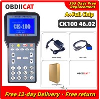 OBDIICAT OBD2 Auto Key Programmer CK100 with 1024 Tokens CK-100 V99.99/46.02 CK100 Key Programmer OBD2 Car Key Maker Auto Tools