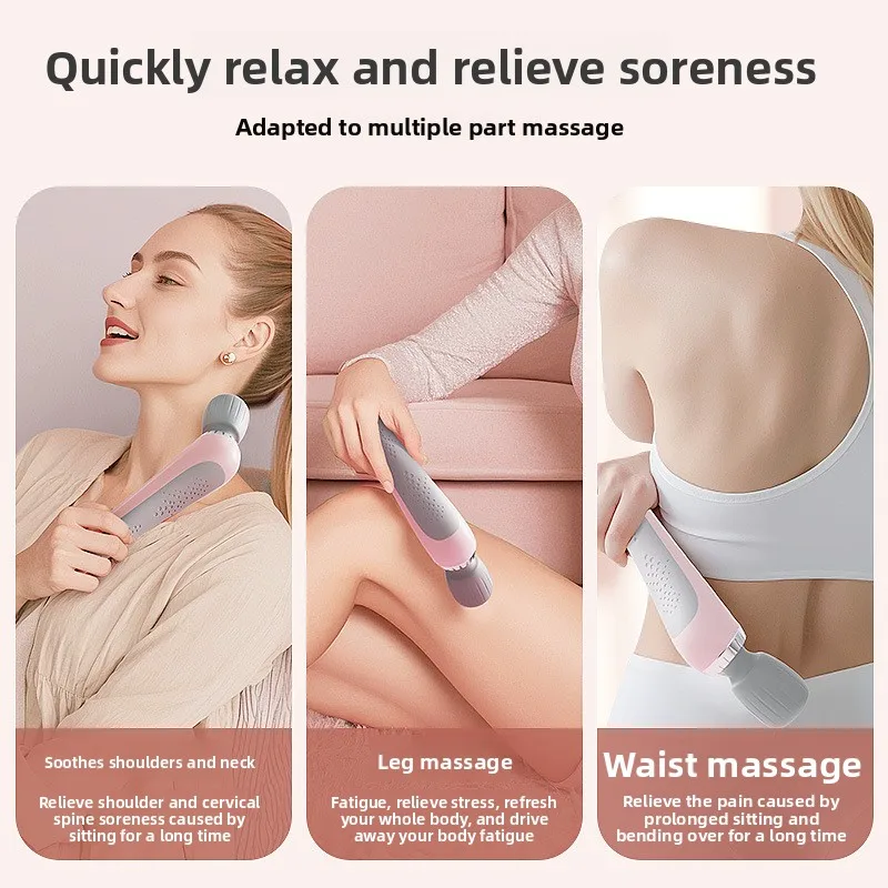 

Pistolet de massage de fascia portable, pistolet de massage à commande électrique, utilisé pour détendre les muscles du corps