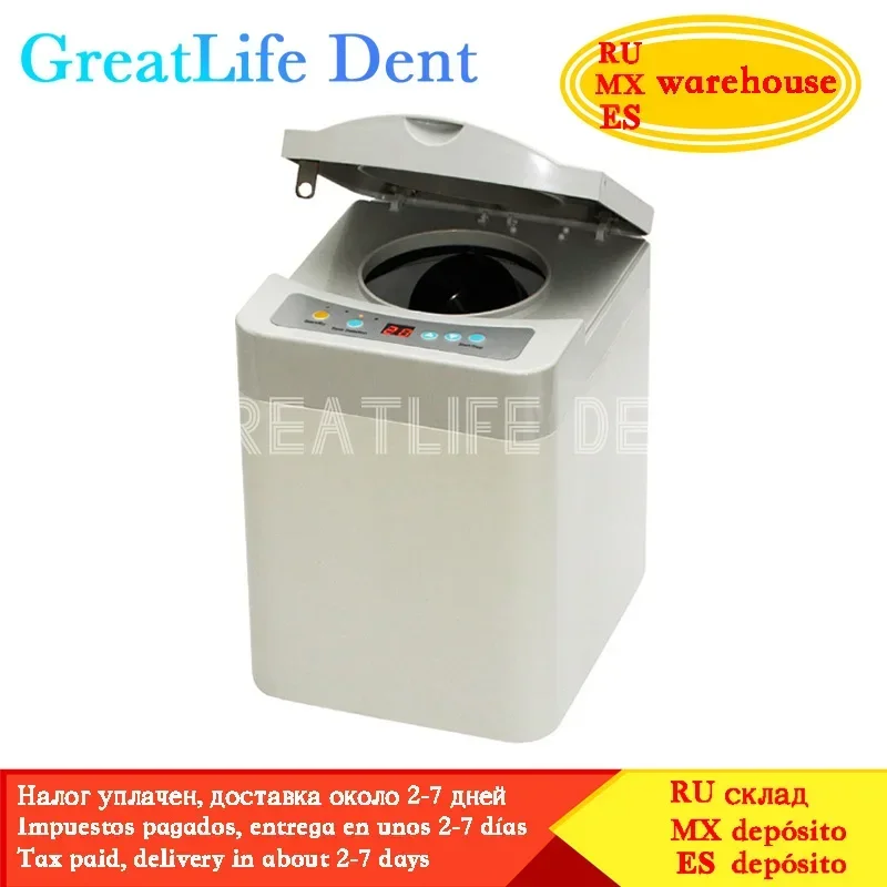 GreatLife Dent Professional Laboratory Equipment Alginate Automatic Mixer Alginate Mixer Container Dental Alginate Mixer Machine