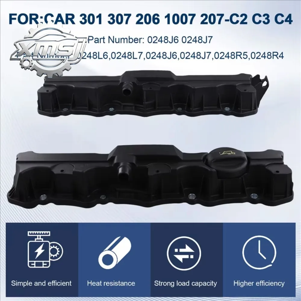 Junta protectora  válvula  cilindro  motor 0248L6 0248L7 0248J6 0248J7 para 301 307 206 1007 207 para Citroen C2 C3 C4