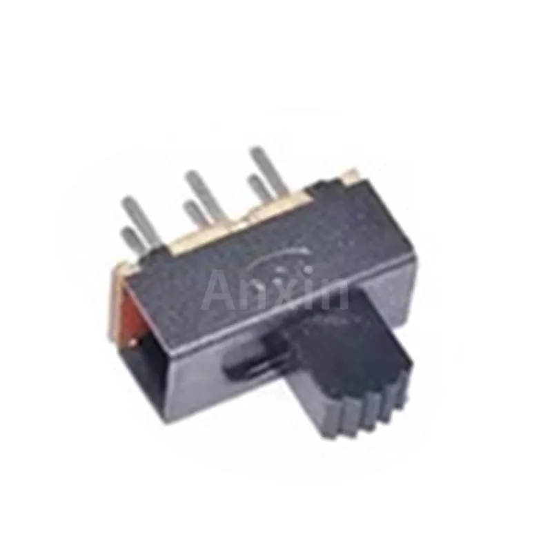 20 قطعة الشريحة التبديل SS22F24 SS22F15 مقبض طول 4 مللي متر 6 مللي متر 6Pin صف مزدوج 2 موقف العمودي امدادات الطاقة تبديل التبديل 0.3A 50 فولت