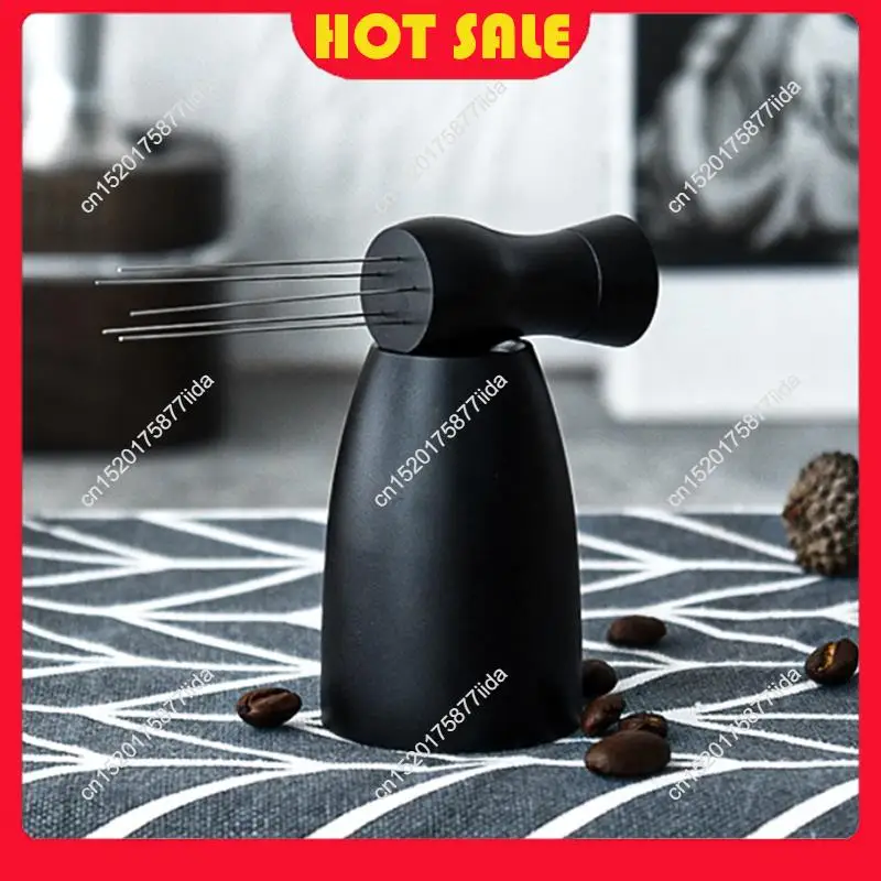 Needful Coffee Powder Distributor Distribution Tool With Base Espresso Accessories Hand Stirrer WDT Tool For Cafe Kitchens