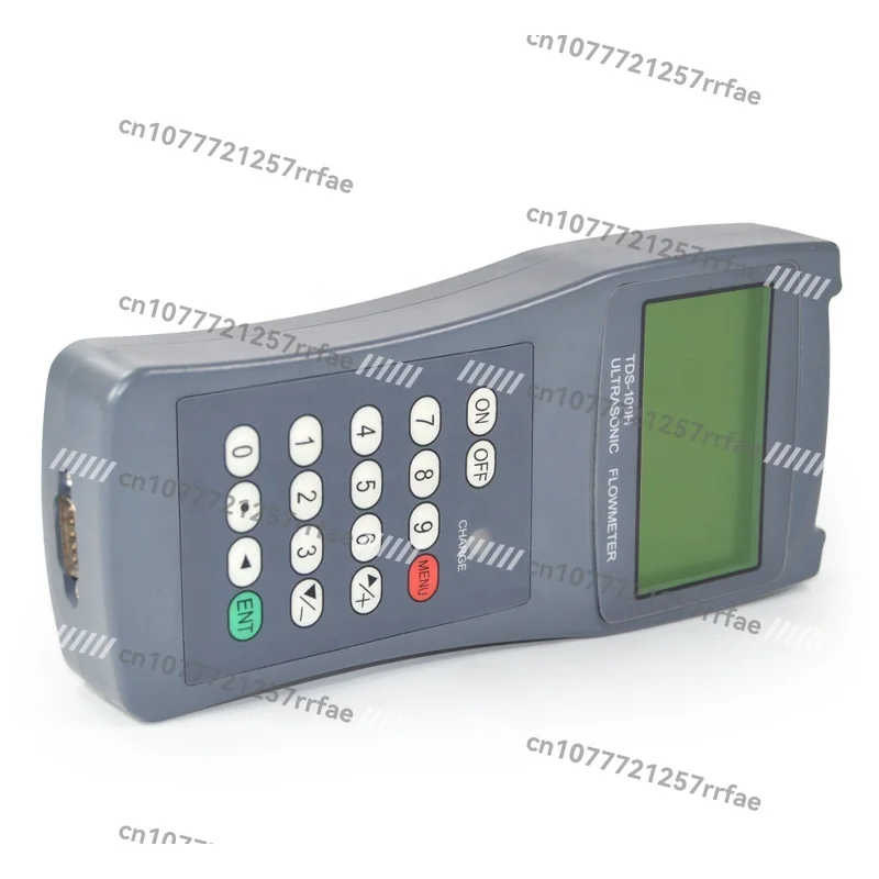 Ultrasonic Digital Water Flowmeter Water Hydraulic Sewage Liquid Handheld Fixture Ultrasonic Flowmeter