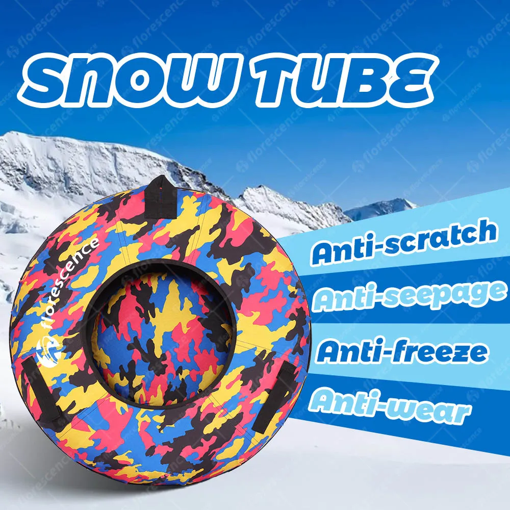 FLORESCENCE Nadmuchiwana Dętka Śnieżna dla Wielu Osób - usage example