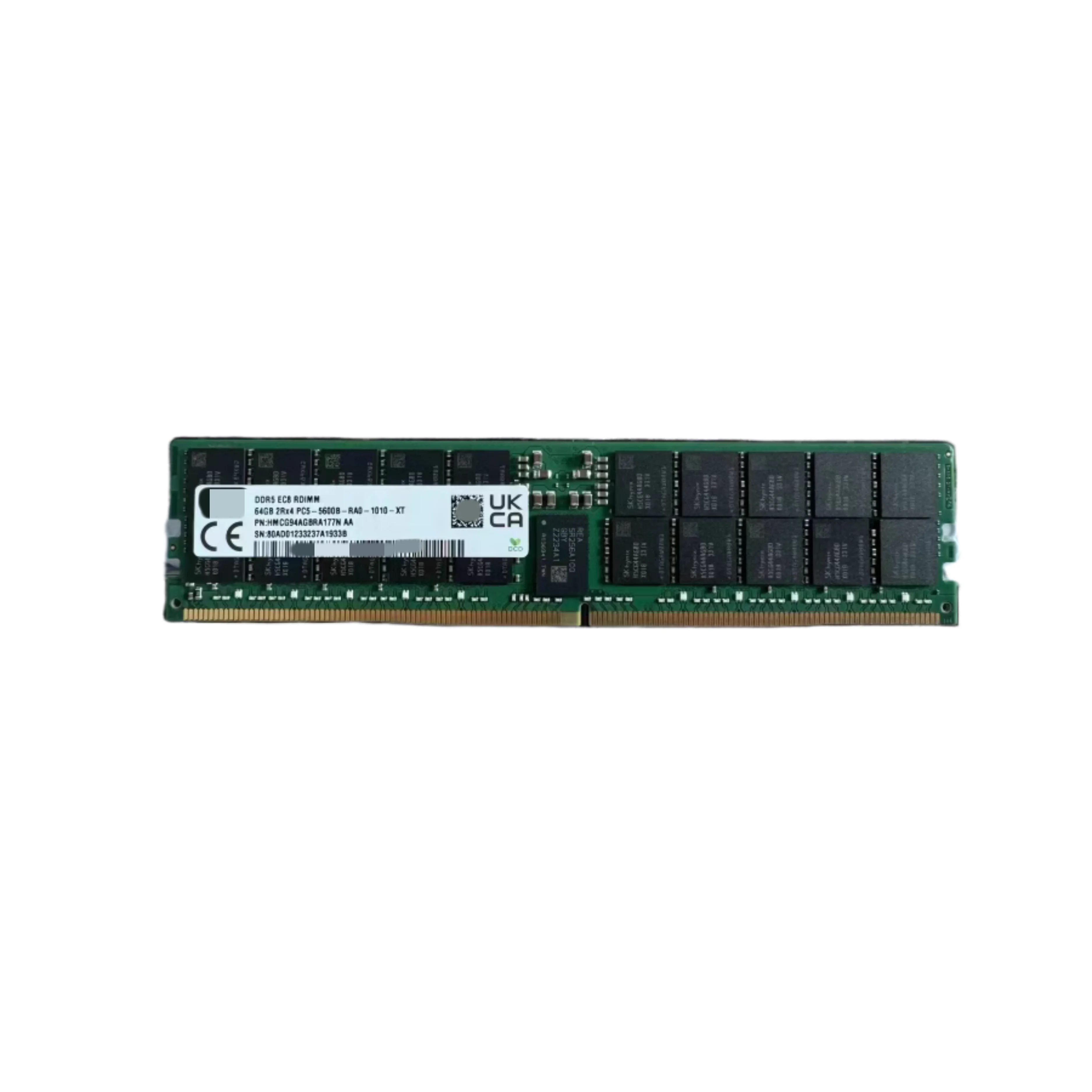 

HMCG94AGBRA177N DDR5 64G 2RX4 5600 RDIMM