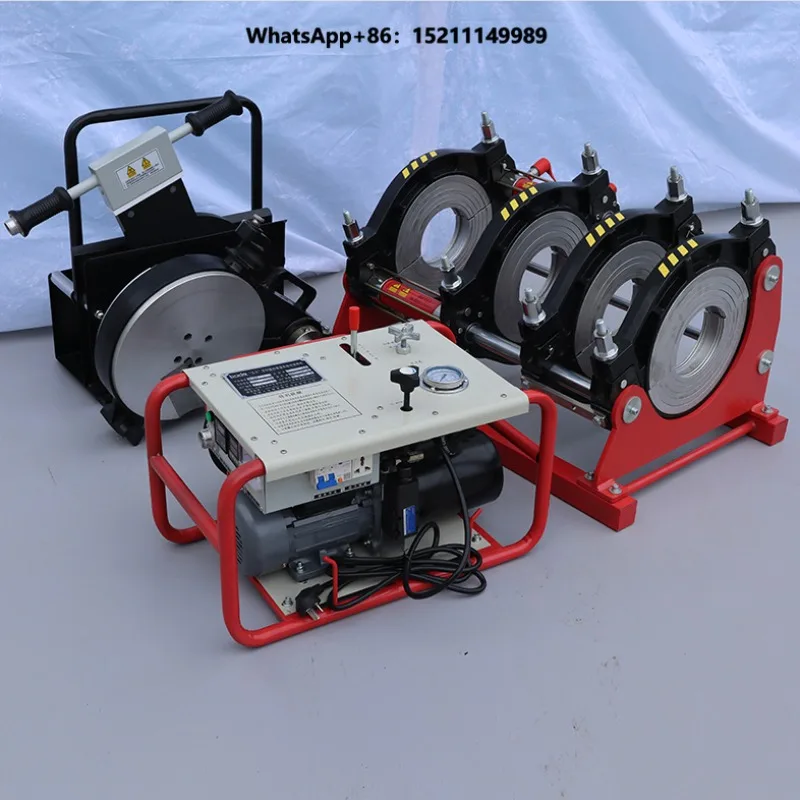 Factory Direct Sales 315mm -160 mm Butt Welding Machine  Water Supply Black  Plastic Pipe Semi Automatic