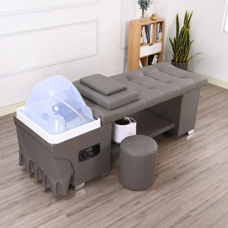 

Высококачественная кровать для шампуня в тайском стиле, душ, массаж головы, многофункциональная кровать для шампуня с теплой водой, комфортный массаж, коммерческая мебель