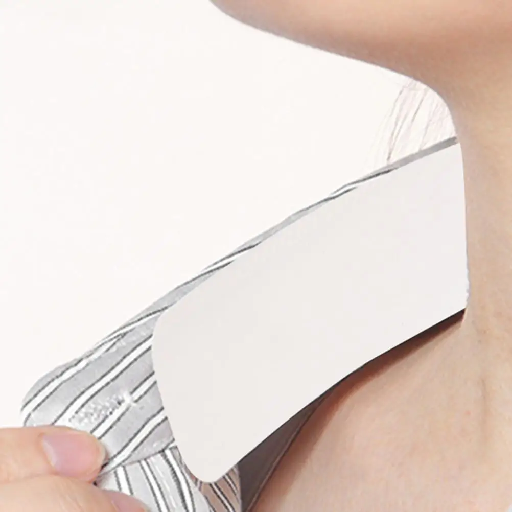 100 шт. белая подушечка для пота шапок бейсбольная подкладка нетканый материал дышащий клей антигрязный одноразовый защитный