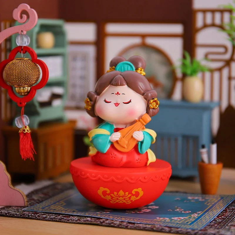 

Стиль династии Тан Weeble качающаяся слепая коробка креативная настольная игрушка модный китайский национальный стиль подарок-сюрприз изысканная слепая коробка