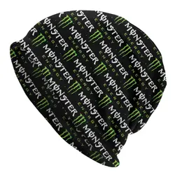 Niestandardowa czapka unisex Ciepła czapka z dzianiny Potwory Drink Racing E-Energy Street Skullies Czapki beanie = Czapki czapki narciarskie Outdoor