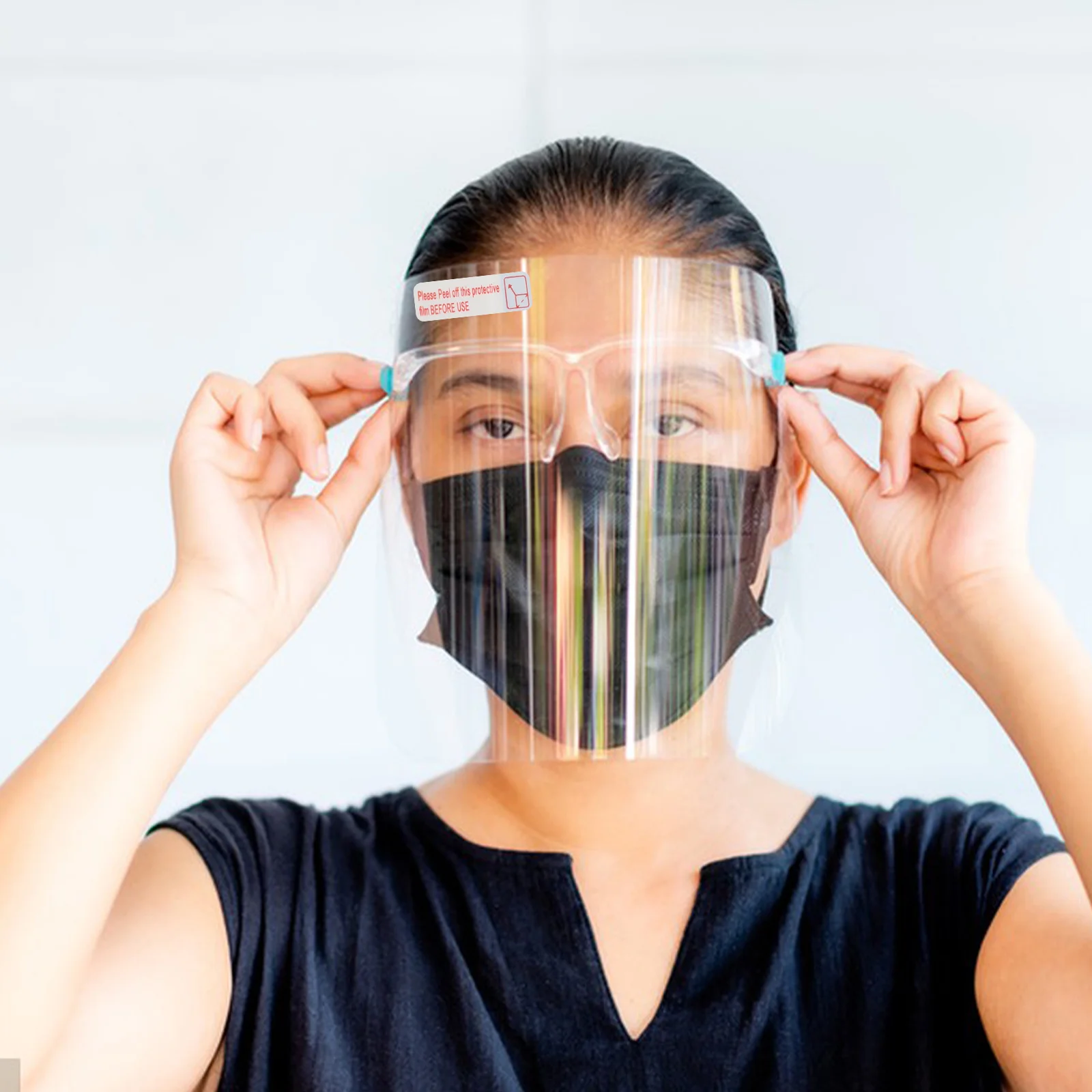 

3000pcs Steel Tempered Film Labels Pp Synthetic Paper Strong Adhesion Waterproof Oil Resistant Peel Off Reminder Sticker For