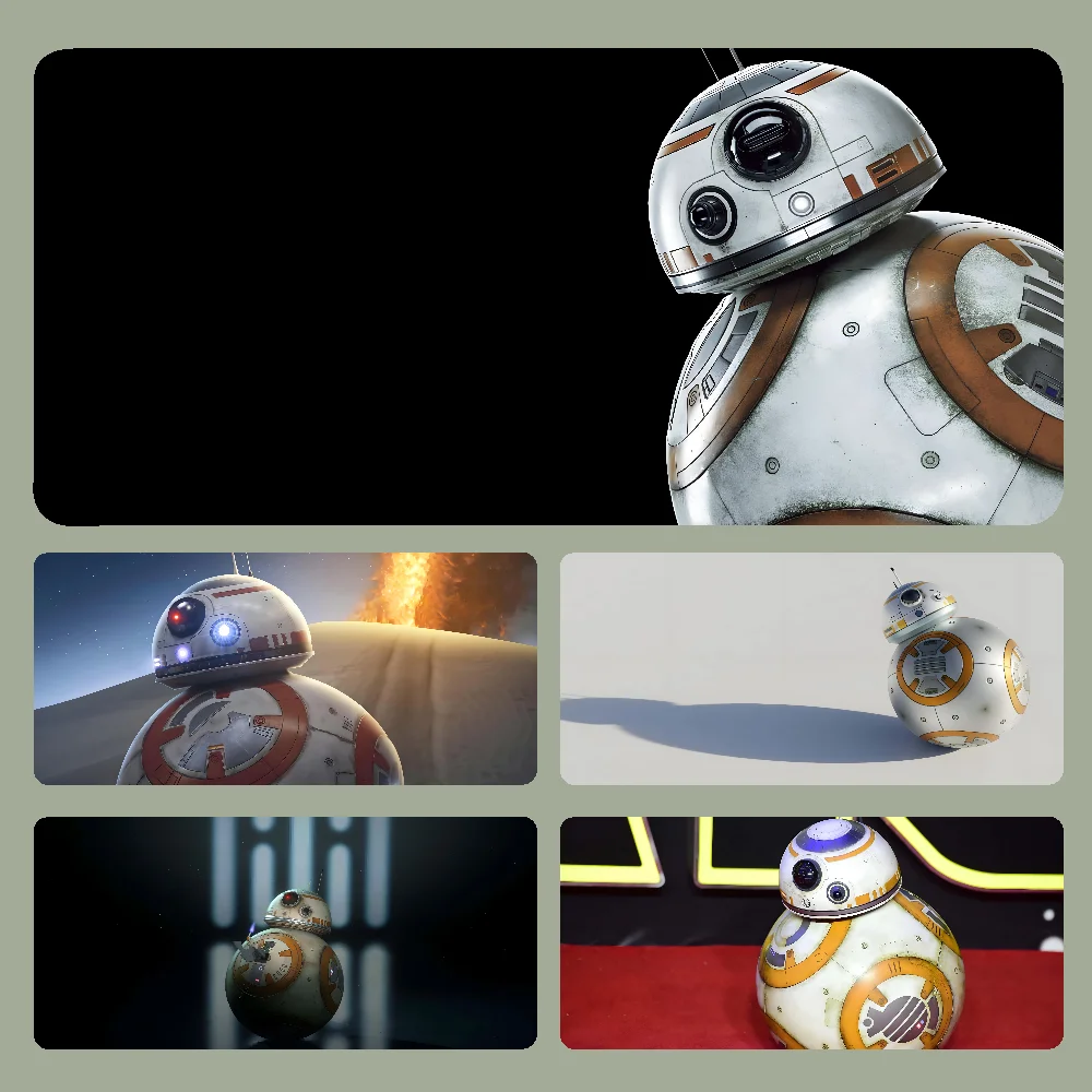 

Коврик для мыши BB 8 S-Star W-Wars, большой игровой коврик для мыши, утолщенный Настольный Коврик для компьютерной клавиатуры, Настольный коврик