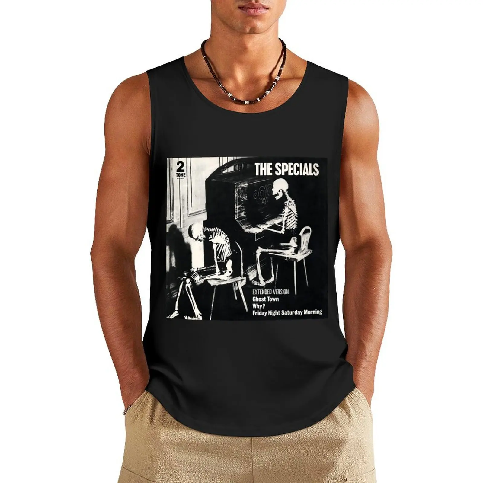 

The Specials (Ghost Town) Tank Top gym accessories man Men's gym t-shirt gym clothes men