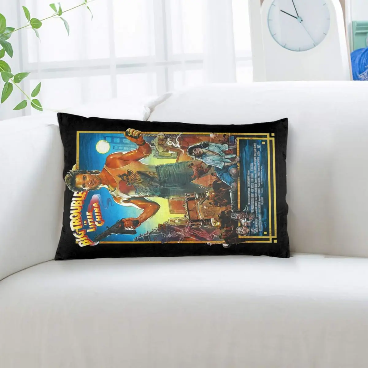 Big Trouble In Little China Rectangle Pillowcase Cushion Cover Decorative Bedroom Bed Home Comfort Throw Pillow