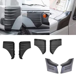 ABS Exterior Front & Rear Auto Wrap Angle Protection Cover Fit for Suzuki Jimny 2019+ 2-Door/4-Door Auto A-pillar wrap angle