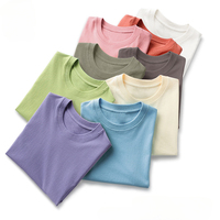 New Summer Children's T-shirts for Boys and Girls Round Neck Casual Short Sleeves for Kids Student Fashion Tops
