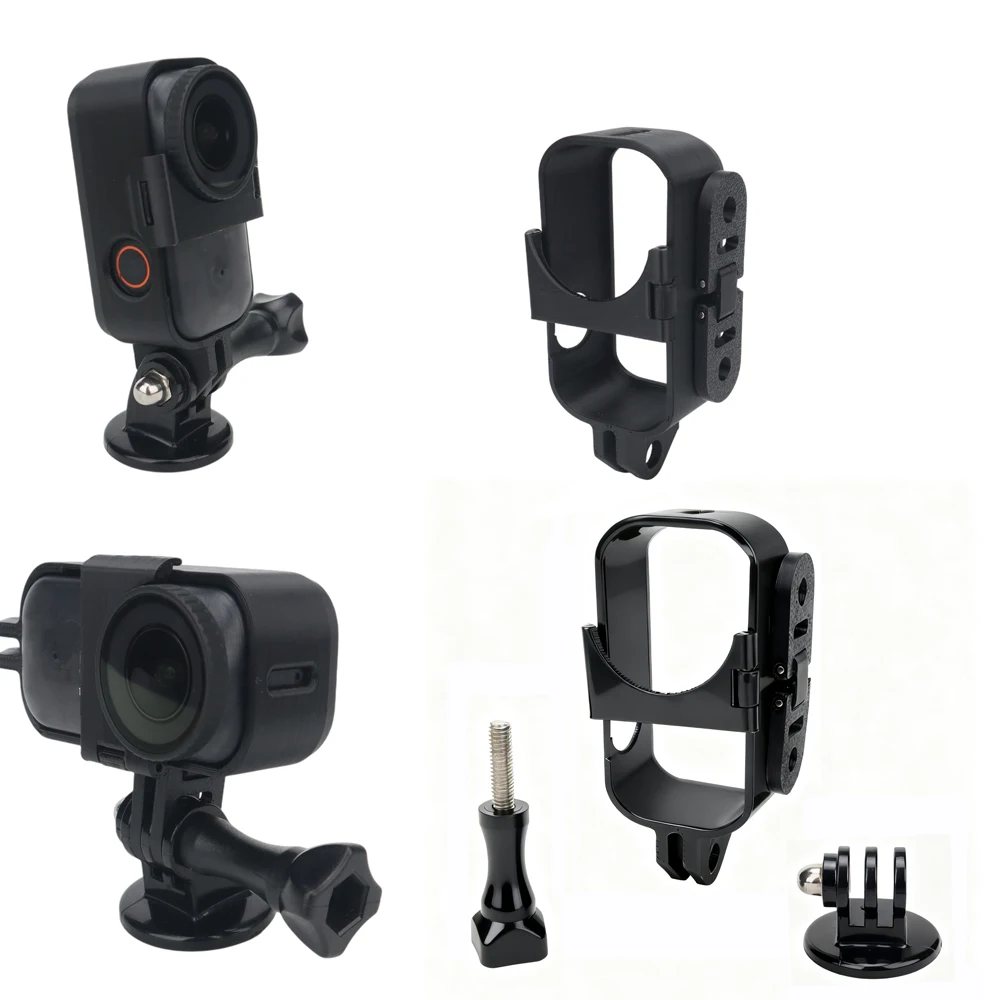 

Protective Frame Case for DJI Osmo Nano, Camera Cage Bezel with Mount Adapter, Protection Housing Shell Cover for Nano Accessory