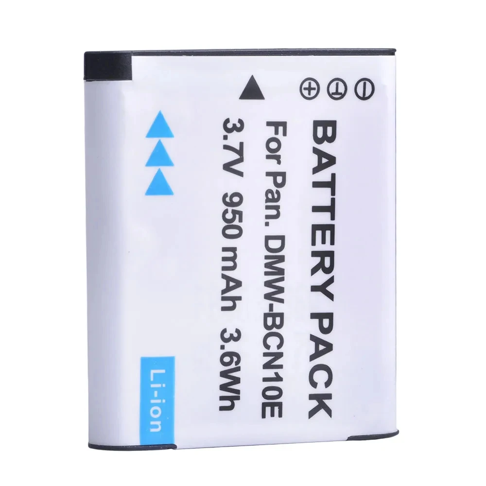 Bateria DMW-BCN10 950mAh DMW BCN10E BCN10 BCN10PP Bateria de câmera para câmeras Panasonic Lumix DMC-LF1 Lumix LF1 LF1K LF1W