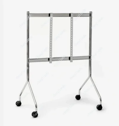 Soporte de TV para el Hogar de 43-75 Pulgadas, para Sala de Estar, Dormitorio, Acero Inoxidable, Desmontable y Simple