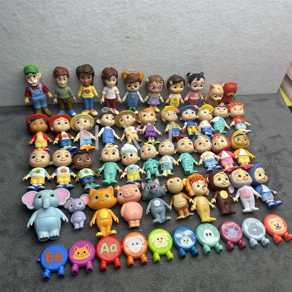 สุ่มเดิมส่ง 5 ชิ้น/เซ็ตตุ๊กตาแตงโมการ์ตูนตุ๊กตาน่ารักเกมเด็กเล่นบ้านวันหยุดของขวัญ