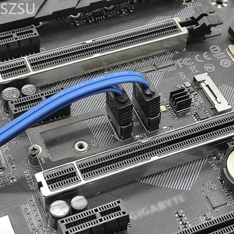 

SZSU для M.2 NVME PCI-E на 2-портовый адаптер Riser III JMB582 6 ГБ/с расширяется