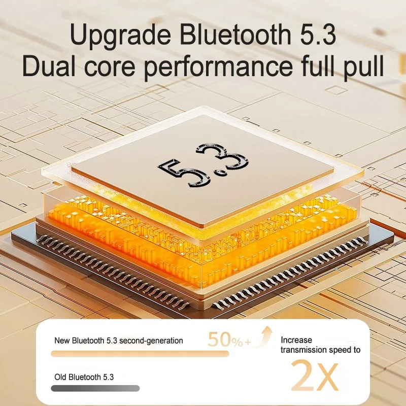 Xiaomi Pro5S سماعة بلوتوث لاسلكية صغيرة محمولة ستيريو الألعاب الرياضة سماعة الحد من الضوضاء عمر البطارية الطويل سماعات الأذن