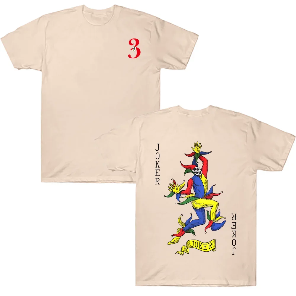 أليس في بوردرلاند جوكر المتضخم تي شيرت الرجال تي شيرت موضة انمي ياباني تيز المرأة Harajuku القطن قصير الأكمام الصيف #4