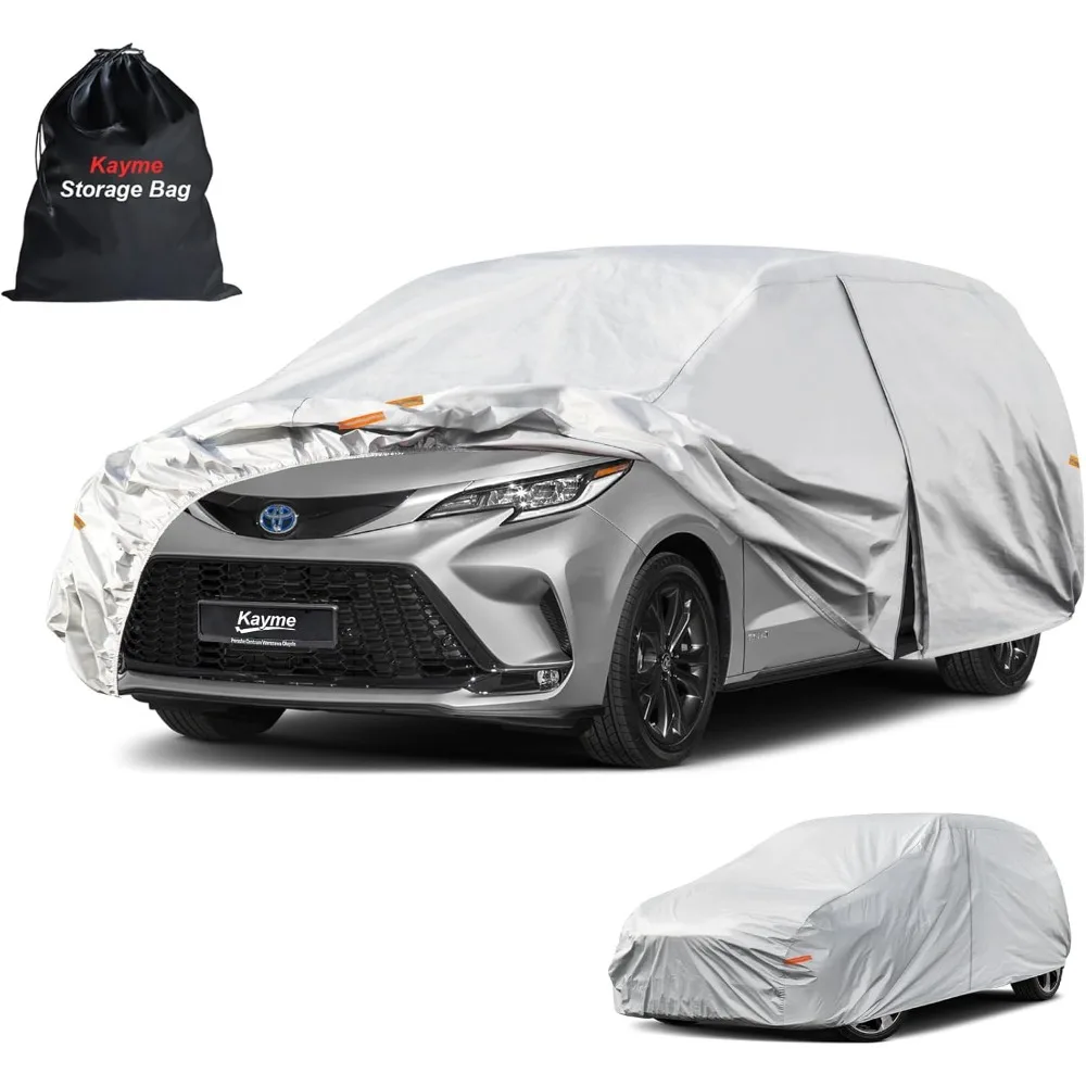 

Индивидуальный автомобильный чехол для Toyota Sienna (1997-2025) — водонепроницаемая и всепогодная защита для наружного использования