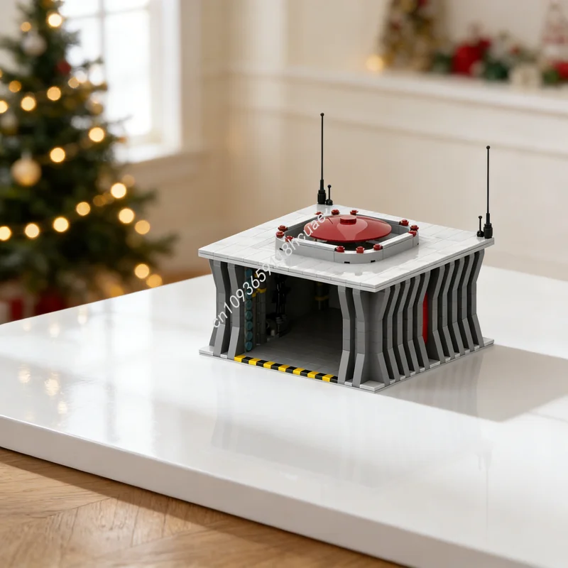 

765 деталей MOC Star Battle Clone Tank Bay The Shed 2.0, конструктор, развивающая игрушка, идея для подарка на Рождество