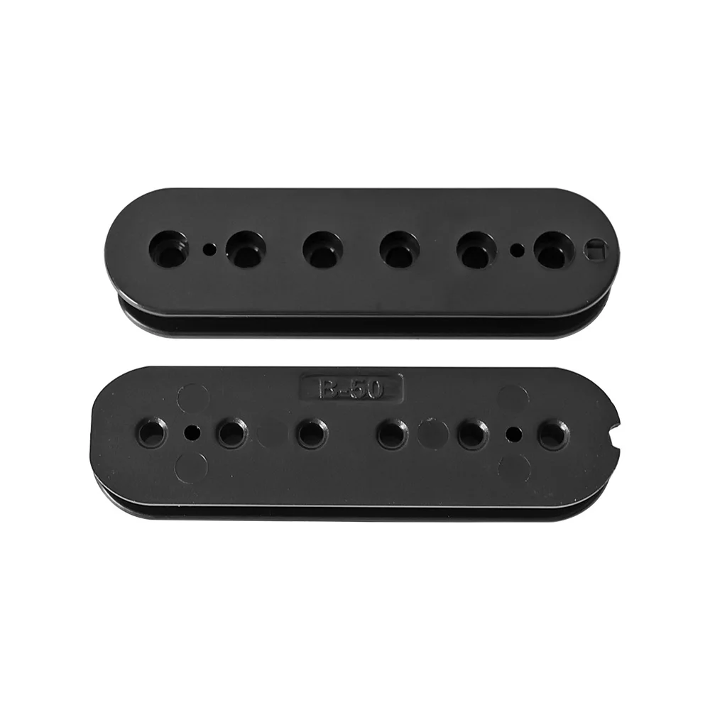 [Pickup DIY Kits] Alnico 5 Humbucker Pickup Kits-Cupronickel Baseplate/ Fixed/Adjustable Pole Piece/4C Cable Pickup Kits