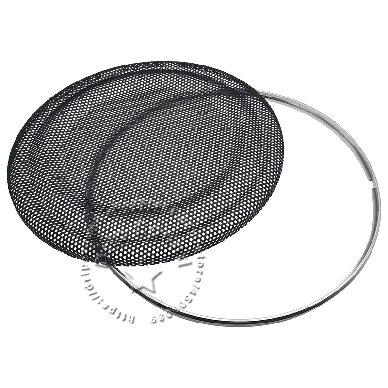 For 8" Inch Speaker Grill Cover Hige-grade Car Home Audio Conversion Net Decorative Circle Metal Mesh Protection 220mm #2